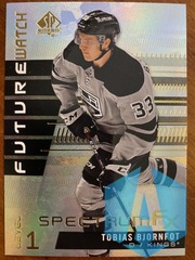 2019-20 UD SP Authentic Spectrum FX Future Watch #S-68 Tobias Bjornfot Bounty Unscratched